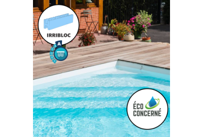 Irripiscine, 1er distributeur de piscine classe A