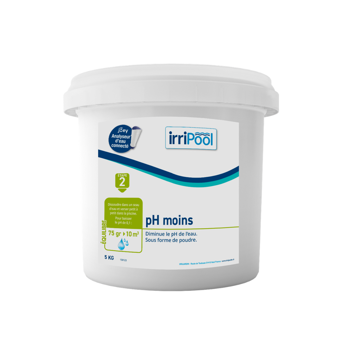 pH Moins 5 kg IRRIPOOL