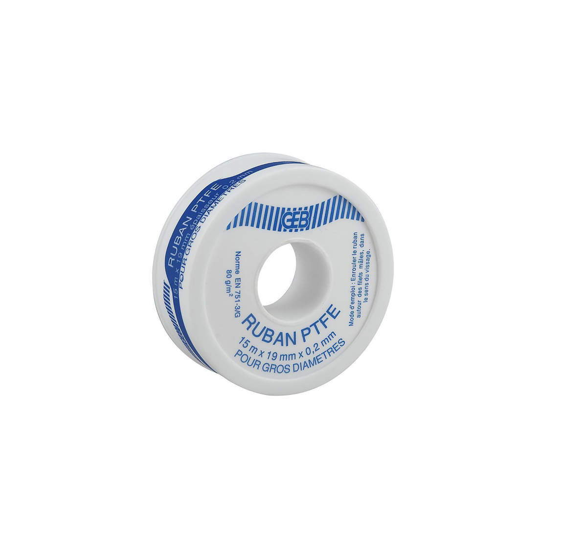 Ruban tefalix PTFE  19 mm Geb