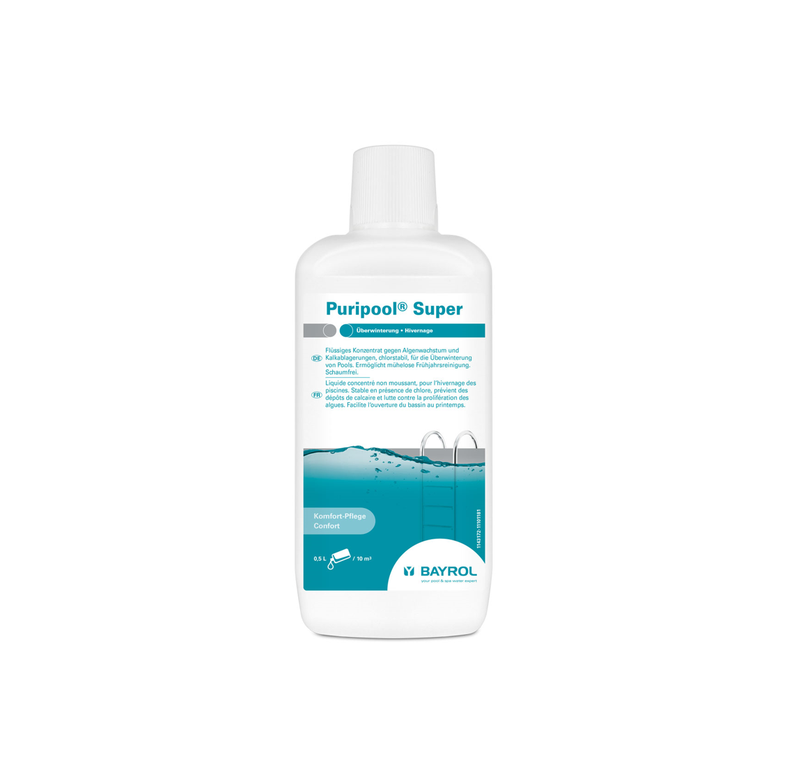 Hivernage PURIPOOL SUPER 1 litre BAYROL