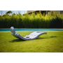 Bain de Soleil Flottant HOOM - Gris 