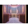 Sauna infrarouge traditionnel Moon 4 places - NOIR