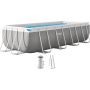 Piscine Tubulaire Rectangulaire Intex Chevron Prism Frame