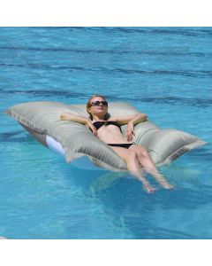 Coussin Géant Flottant Summer Chill Gris 