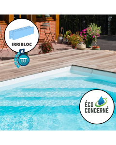 Kit Piscine Normée Classe A - 8 x 4 x 1,50 m 