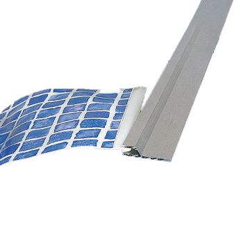 Rail hung en alu horizontal