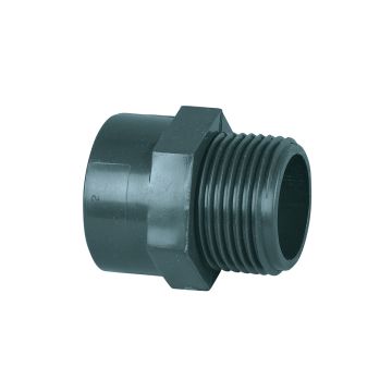 Raccord mâle Ø63/fileté 50/60