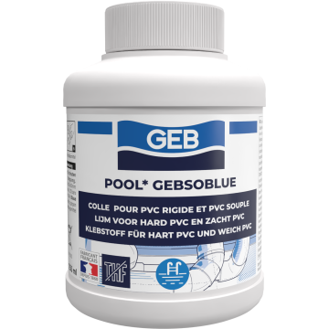 Colle bleue pour PVC 250 g