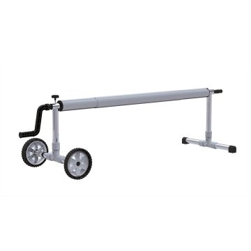 Enrouleur telescopique pour piscines enterrees