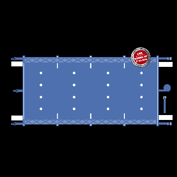 Bâche à barres Summum