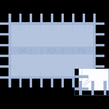 Bâche opaque Irricover luxe