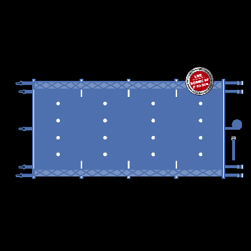 Bâche à barres 4S Irricover