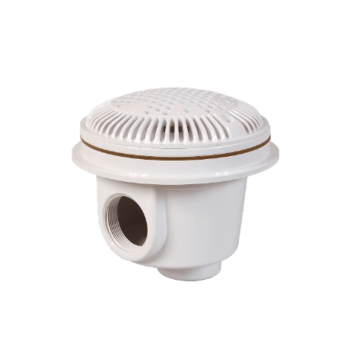 Bonde de fond HAYWARD blanche