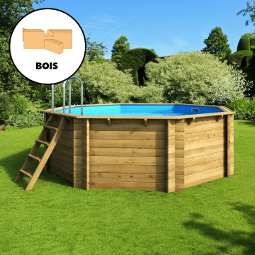 Piscine Hors-Sol Tropic Octogonale 4,14 m