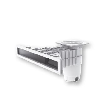 Skimmer étroit blanc
