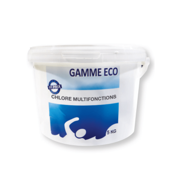 Chlore multifonctions en galet - 5 kg