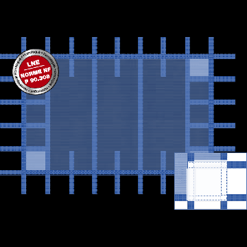 Bâche sécurisée filet Safe