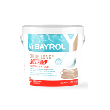 Chlore multifonction Chlorilong Power5 5kg Bayrol