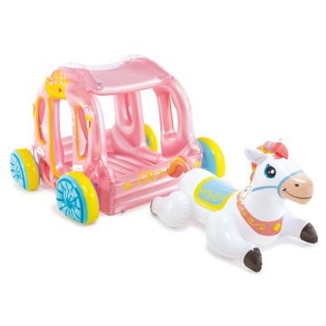Carrosse de princesse gonflable Intex