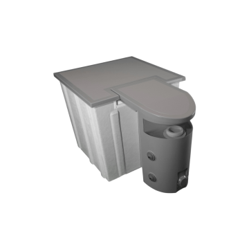Monobloc hors-bord gris Ô FILTRE