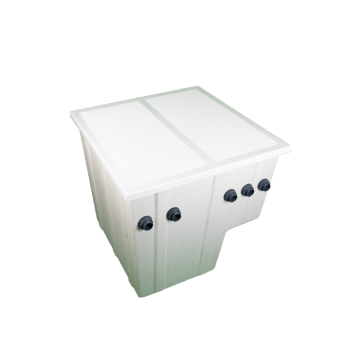 Local technique vide Ô FILTRE blanc