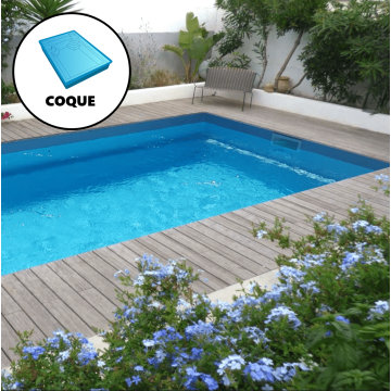 Coque Almeria 6 - 6 x 3 x 1,50 m