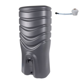 Récupérateur d'eau de pluie Recup'O 350 et kit collecteur EDA