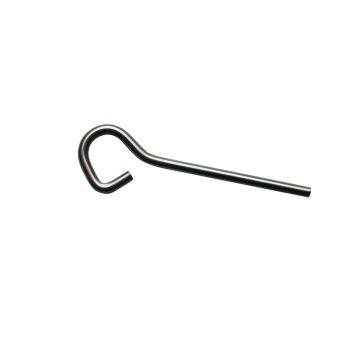 Piton inox en P - Lot de 4