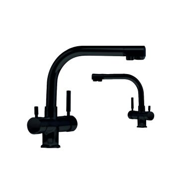 Robinet 3 voies Elegance Pro + Noir