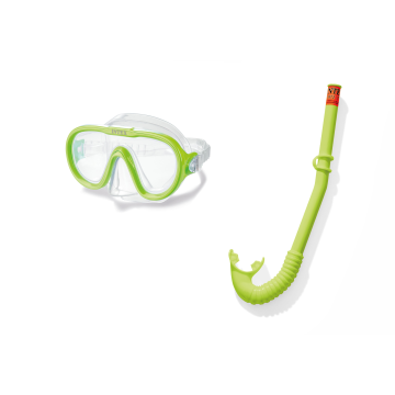 Masque & Tuba Intex Aventurier - 8 ans et + 
