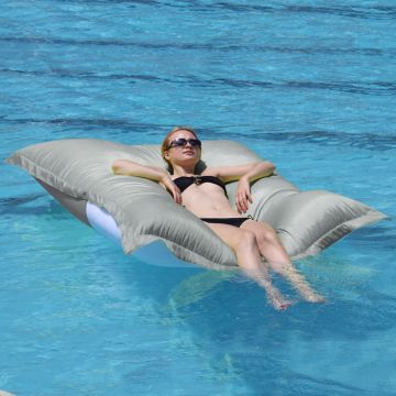 Coussin Géant Flottant Summer Chill Gris 