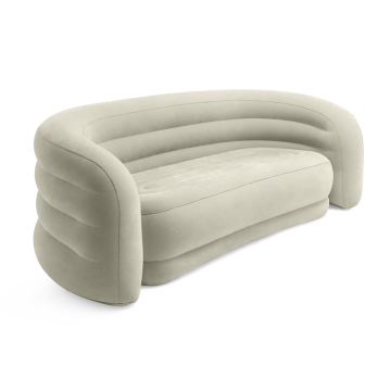 Canapé gonflable 3 places Parenthèse beige Intex