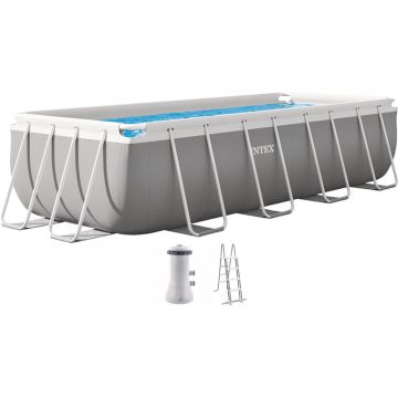 Piscine Tubulaire Rectangulaire Intex Chevron Prism Frame