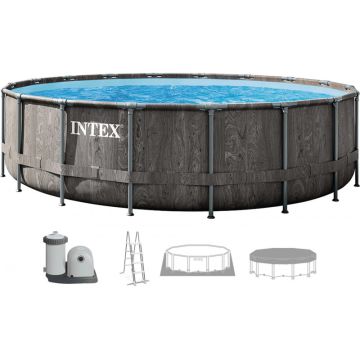 Piscine Tubulaire Ronde Intex Baltik Prism Frame
