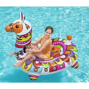 Bouée gonflable Lama géant chevauchable Bestway- Taille XXL