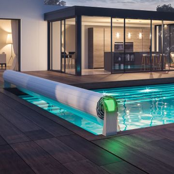 Volet hors sol motorisé OPEN AERO Abriblue