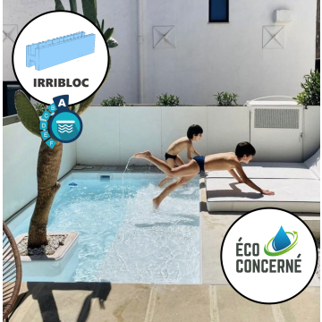 Kit Mini Piscine Normée Classe A - 4 x 2 x 1.20 m (-10 m²)