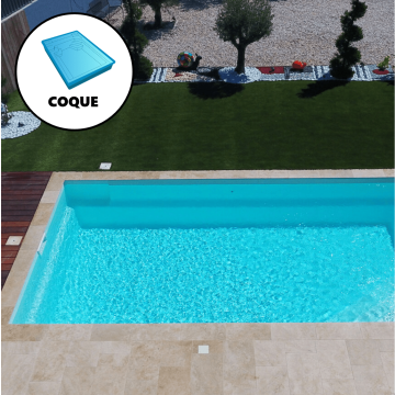 Kit Mini Piscine Praïa 4,30 x 2,30 x 1,40 m (-10 m²)