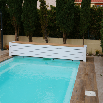 Volet hors sol motorisé LE BANC PVC AstralPool