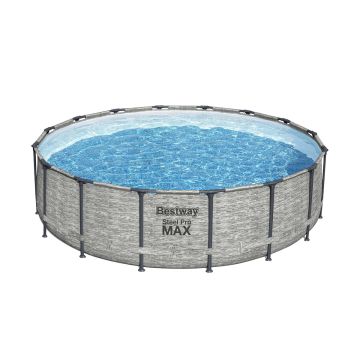 Piscine hors-sol Steel Pro Max Ø4,88 x 1,22 m Bestway