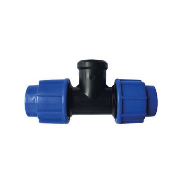 Raccord compression te femelle 25 x 20-27