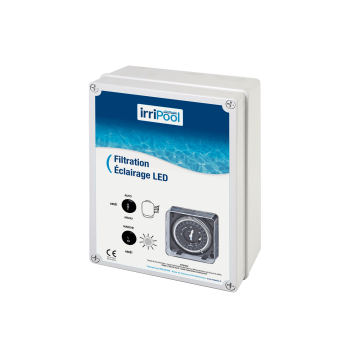 Coffret électrique filtration + 1 projecteur Irripool