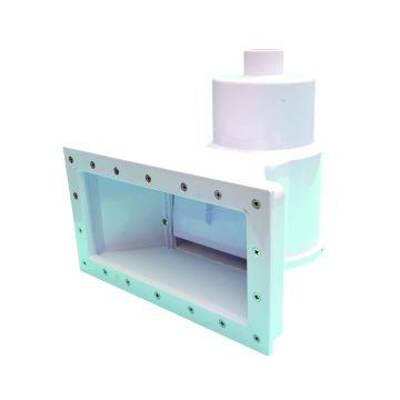 Skimmer grande meurtrière pour piscine hors-sol blanc