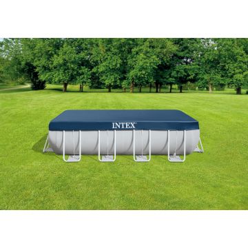 Bache de protection hors-sol vinyle rectangulaire 4 x 2 m Intex