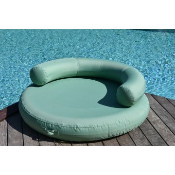 Coussin Gonflable Island+ Vert d'eau