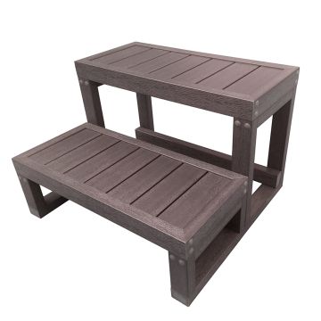 Escalier composite pour spa