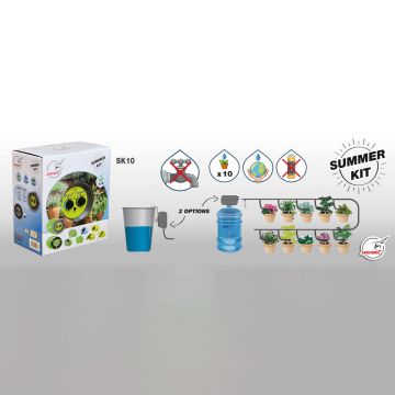 Kit goutte à goutte autonome pour 10 plantes