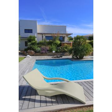 Bain de Soleil Flottant Muse - Ivoire