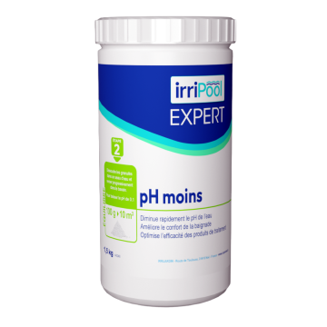 pH Moins IRRIPOOL EXPERT 1.5KG