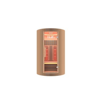 Sauna infrarouge traditionnel Moon 2 places 
